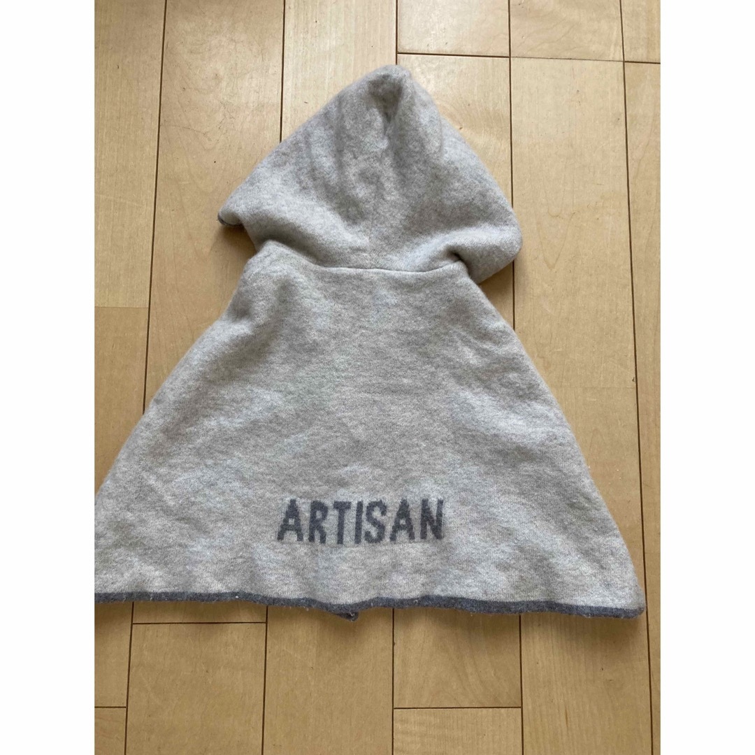 ARTISAN(アルティザン)のアルティザン　ケープ　70 80 キッズ/ベビー/マタニティのベビー服(~85cm)(ジャケット/コート)の商品写真