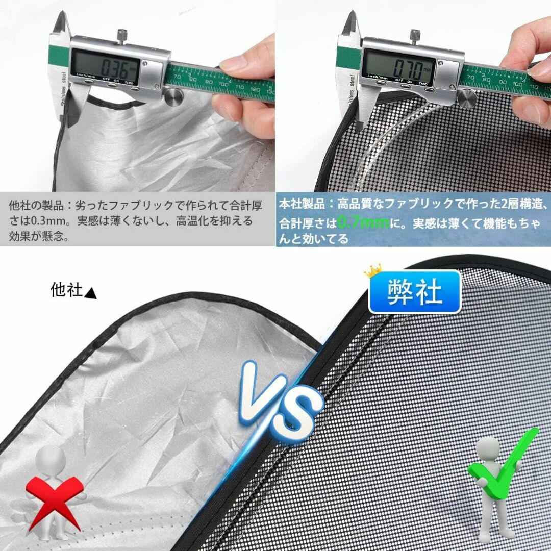 LIMSTYLE トヨタ 新型 ノア ヴォクシー 90系 フロントガラス用 サン