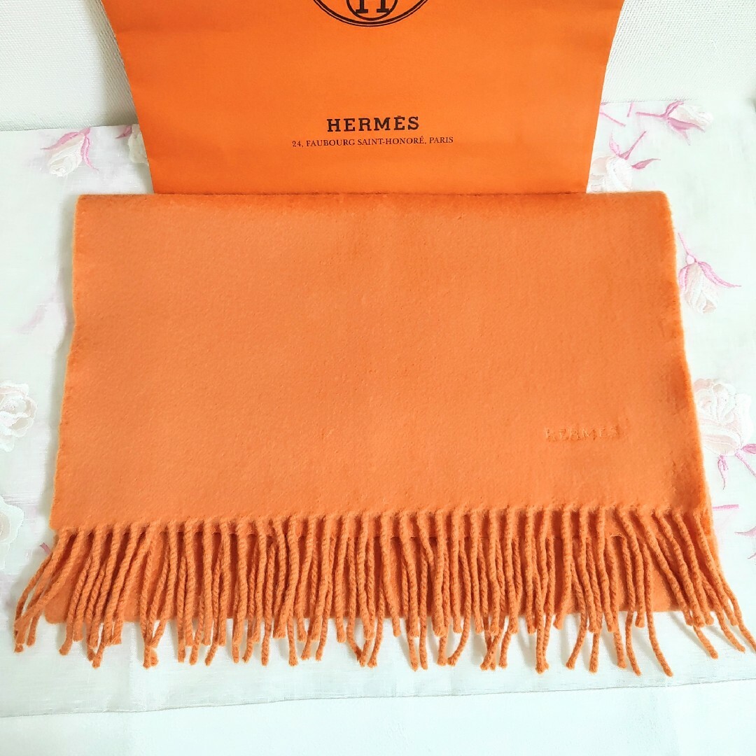 エルメス HERMES カシミヤマフラー マフラー レディース - マフラー ...