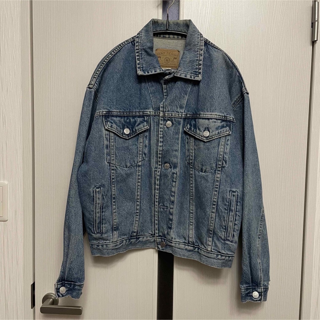 GAP(ギャップ)の90s OLD GAP DENIM デニム ジャケット 古着 90s メンズのジャケット/アウター(Gジャン/デニムジャケット)の商品写真