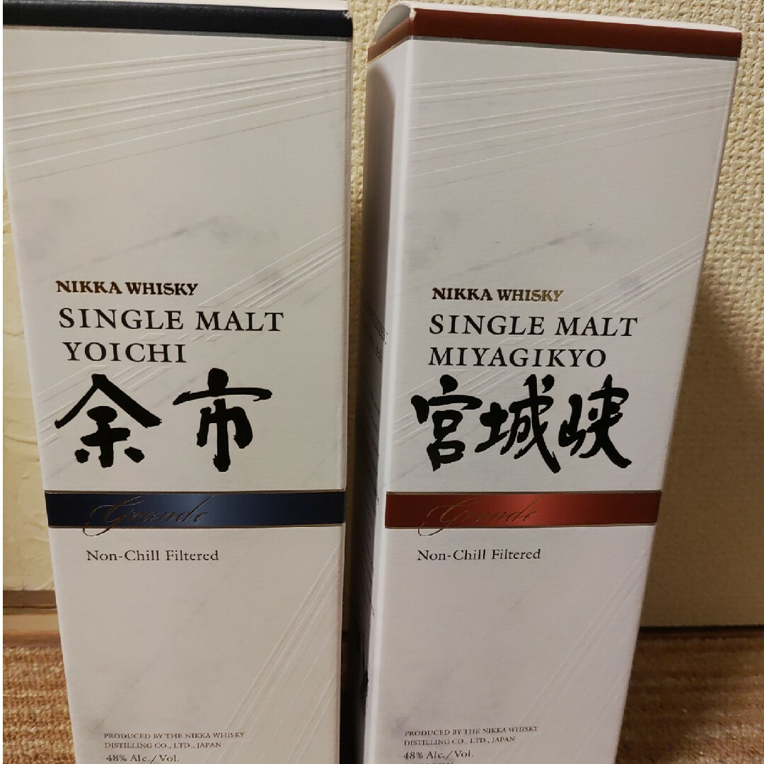 ○免税店限定○NIKKA ニッカ 余市&宮城峡 グランデ 2本セット