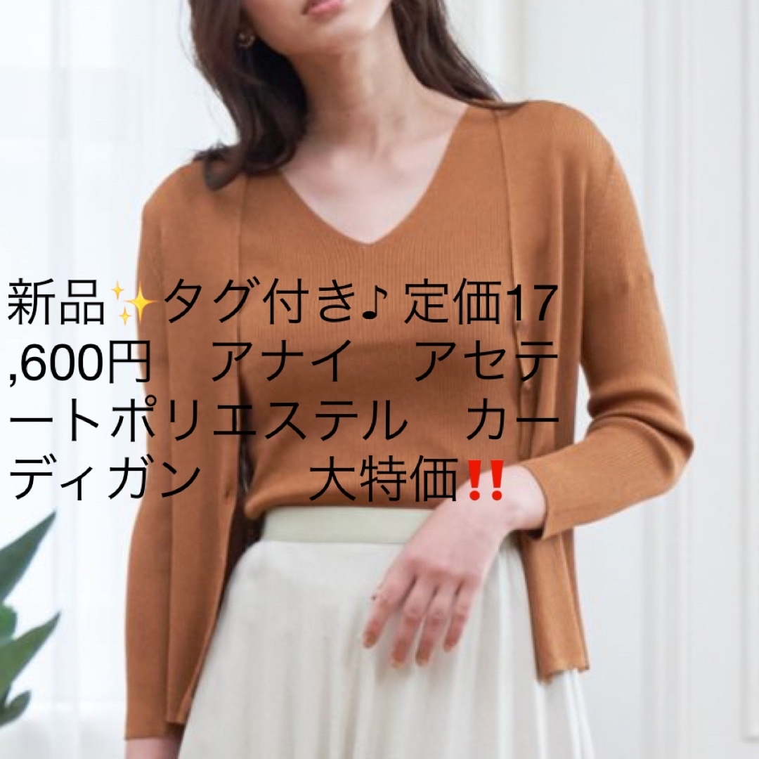 アナイ新品タグ付きガーデ&トップス-
