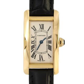 カルティエ(Cartier)のカルティエ タンクアメリカンSM YG W2601556 YG クォーツ(腕時計)