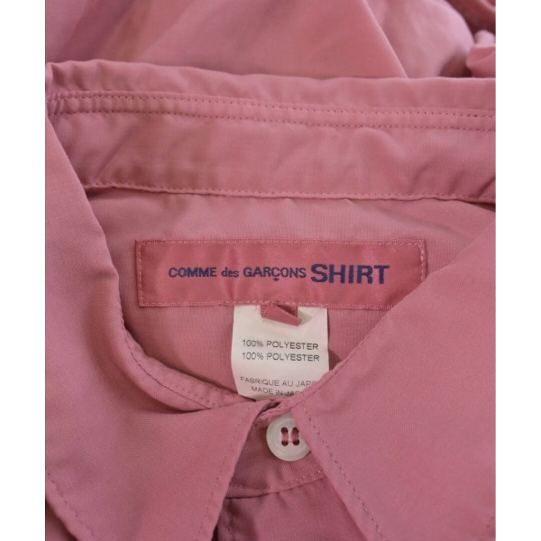 COMME des GARCONS SHIRT カジュアルシャツ M ピンク 2