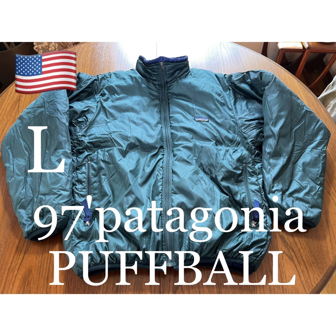 美品！ USA製！patagonia PUFFBALL 97' ヴィンテージ