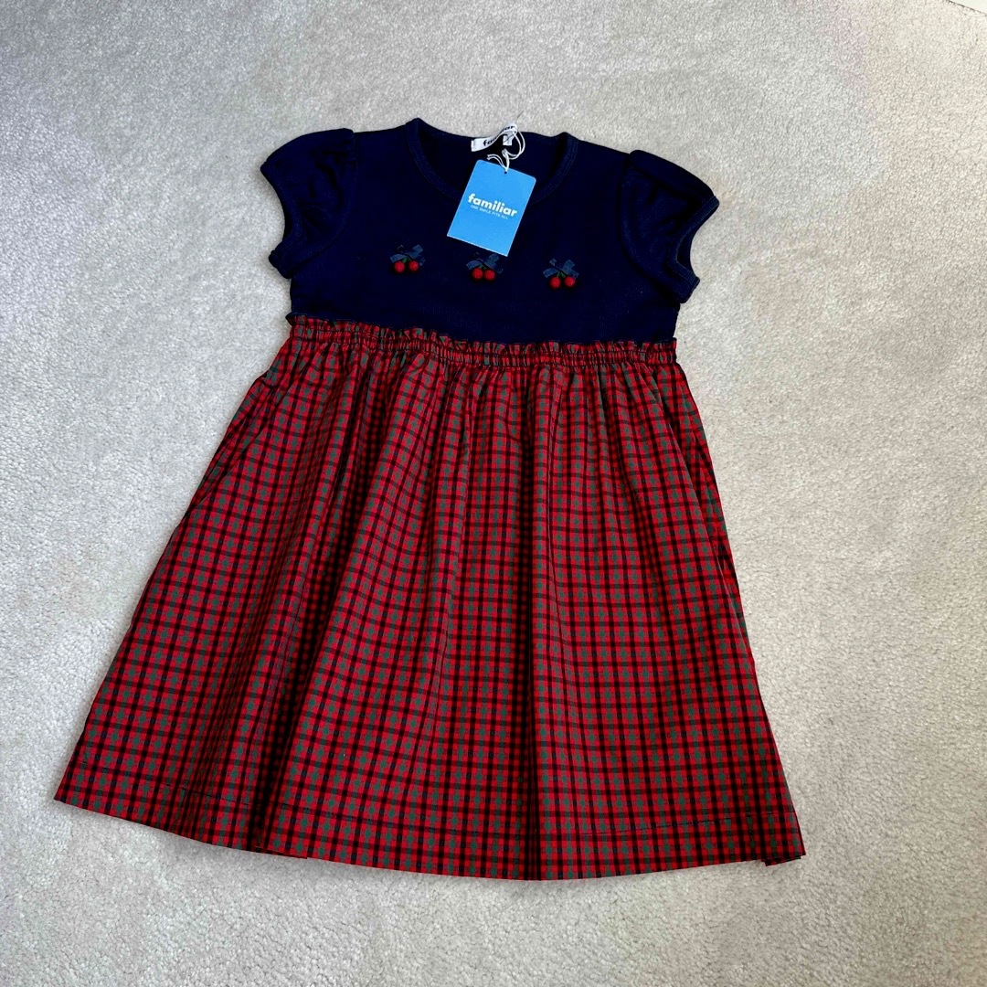 美品 familiar ワンピース 90サイズ