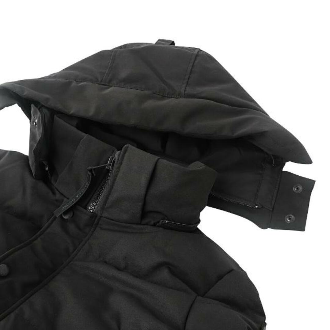 CANADA GOOSE(カナダグース)の新品 カナダグース CANADA GOOSE アウター ブラックレーベル ウィンダム パーカ ブラック メンズのジャケット/アウター(ダウンジャケット)の商品写真