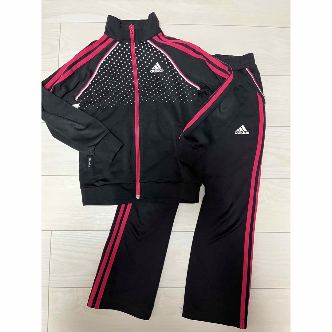 adidas(アディダス)のadidas ◼︎アディダス ジャージ上下セット キッズ/ベビー/マタニティのキッズ服女の子用(90cm~)(その他)の商品写真