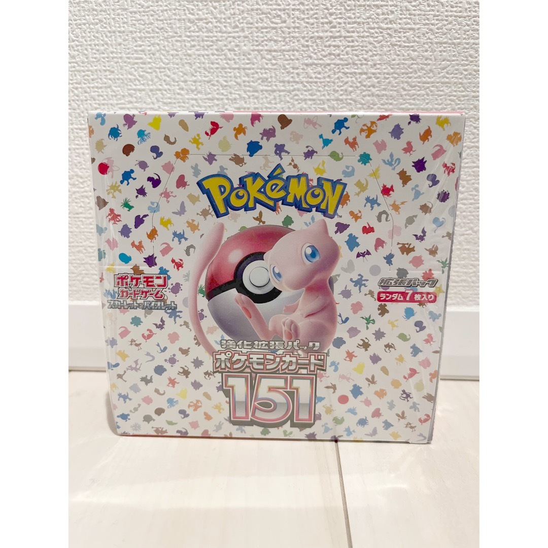 ポケモン - ポケモンカード151 BOXシュリンク付き 新品未開封の通販 by