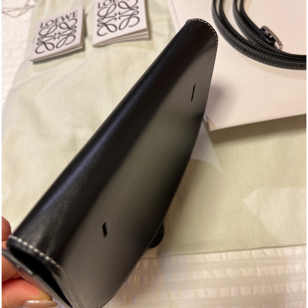 正規品【新品未使用】LOEWE ロエベ ヒールバッグ ブラック ⭐︎
