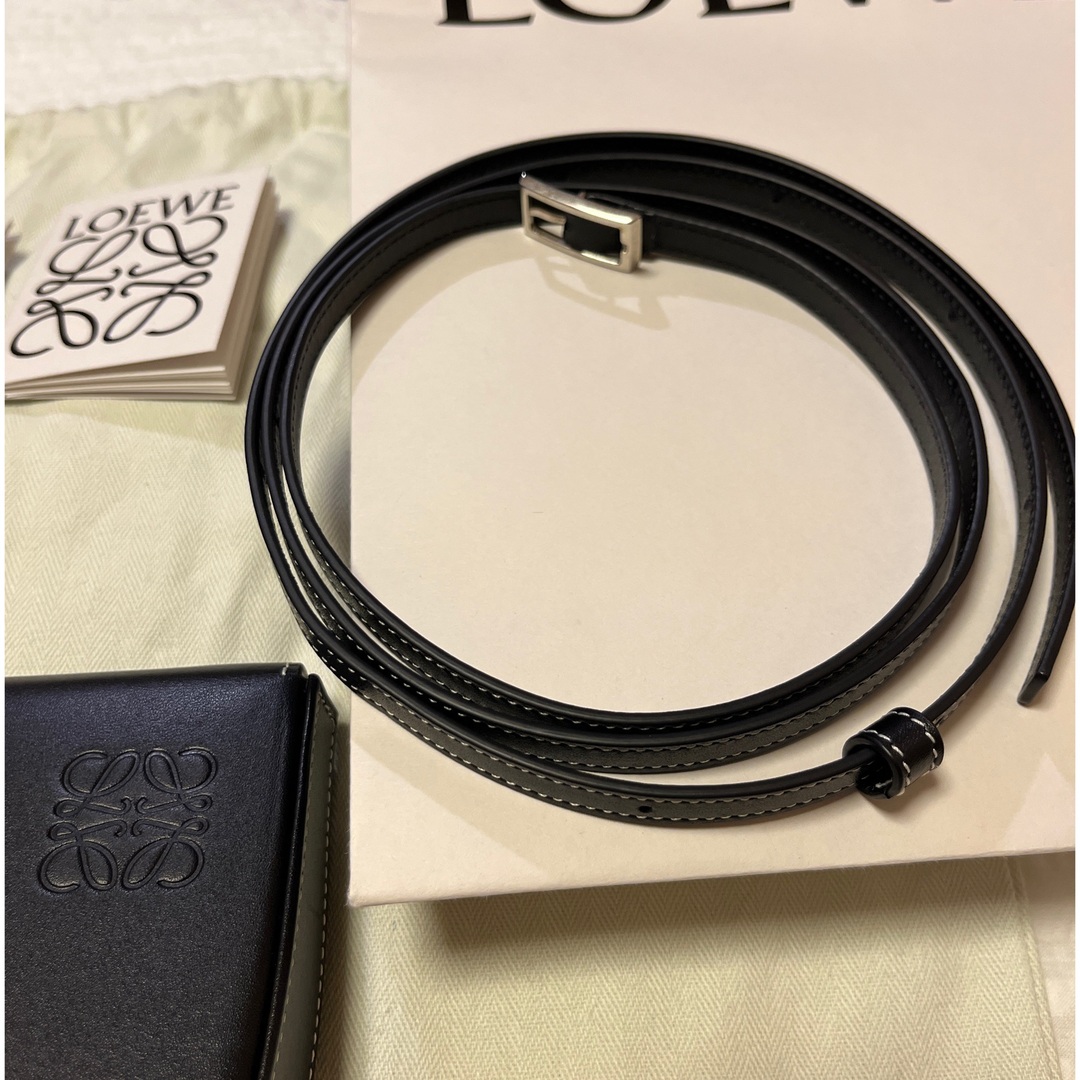 正規品【新品未使用】LOEWE ロエベ ヒールバッグ ブラック ⭐︎