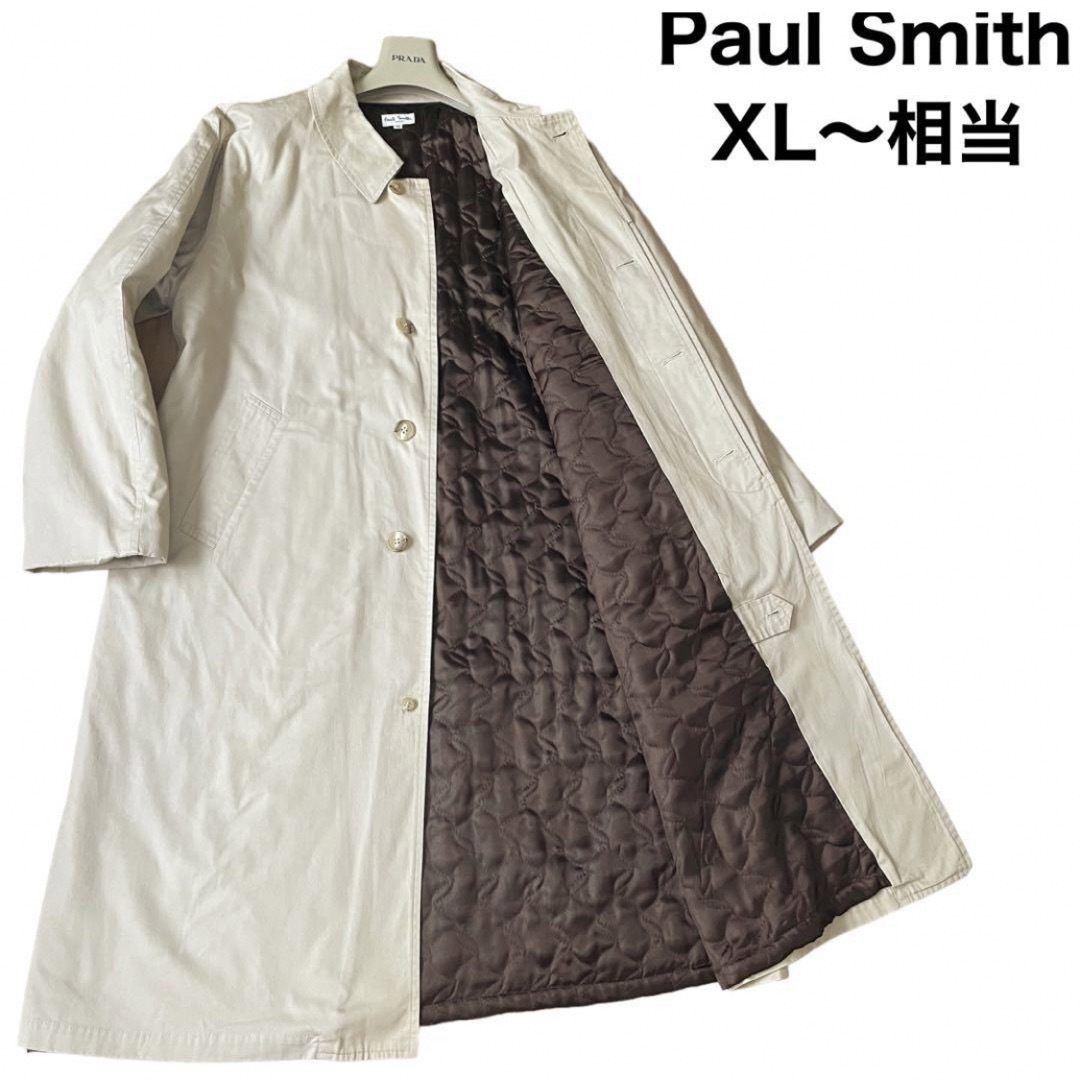 Paul Smith - Paul Smith ステンカラーコート ロング丈 XL〜相当 裏地