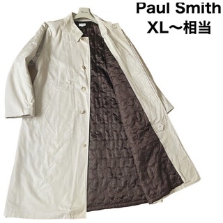 Paul Smith ポールスミス ステンカラーコート ライナー ベルト付きXL