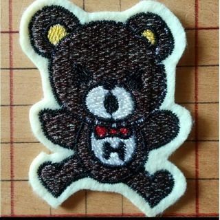 ヒステリックミニ(HYSTERIC MINI)のHYSTERIC MINI アイロン刺繍ワッペン bear(キャラクターグッズ)