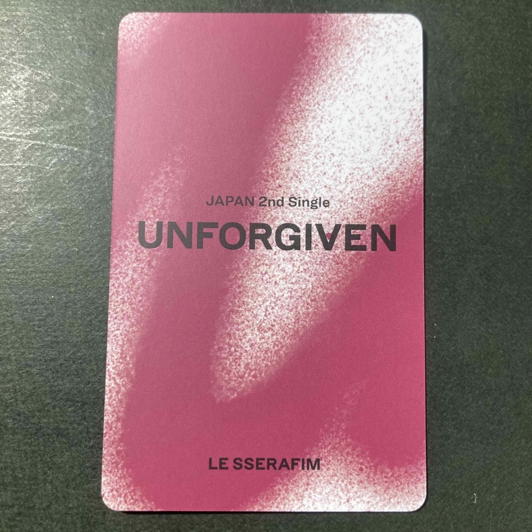 LE SSERAFIM(ルセラフィム)のルセラフィム✩UNFORGIVEN✩weverse✩ホログラムトレカ✩ユンジン エンタメ/ホビーのタレントグッズ(アイドルグッズ)の商品写真