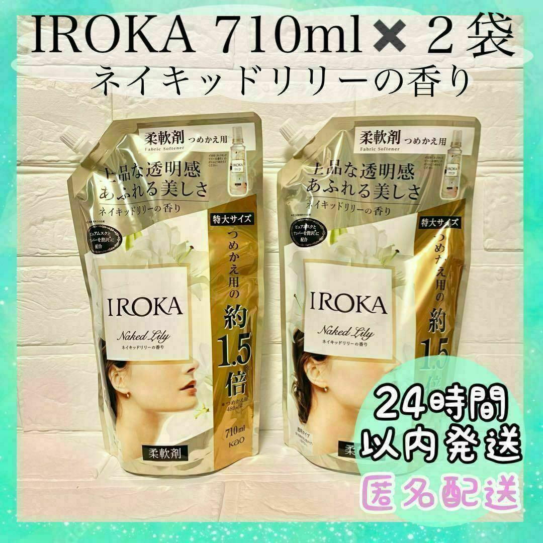 【10個セット】IROKA ネイキッドリリーの香り 詰め替え 大サイズ