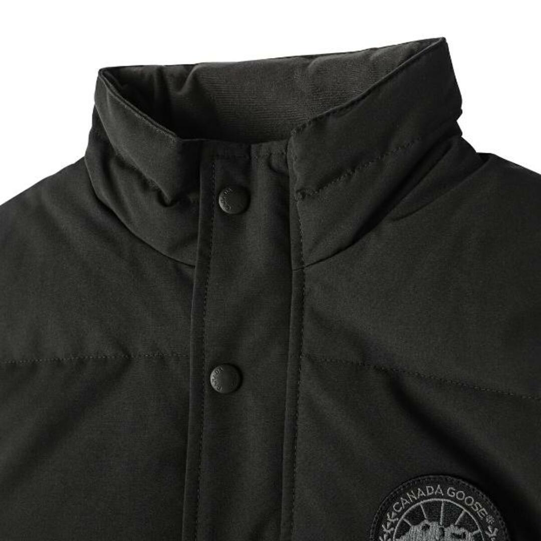 CANADA GOOSE(カナダグース)の新品 カナダグース CANADA GOOSE ダウンベスト ブラックレーベル ギャルソン ベスト ブラック メンズのジャケット/アウター(ダウンベスト)の商品写真