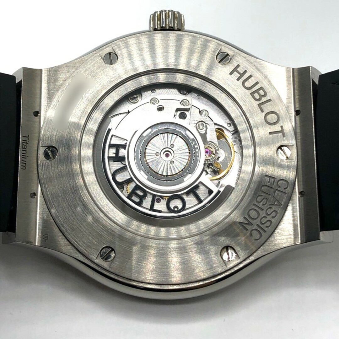 ウブロ HUBLOT クラシックフュージョン　チタニウム 511.NX.1171.LR チタン メンズ 腕時計