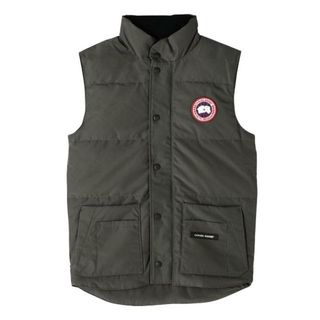 カナダグース(CANADA GOOSE)の新品 カナダグース CANADA GOOSE ダウンベスト ヘリテージ フリースタイル クルー ベスト グラファイト(ダウンベスト)