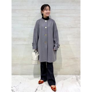 ワークショップ WORK SHOP WN-P27-930 ポリエステルワイドロングパンツ