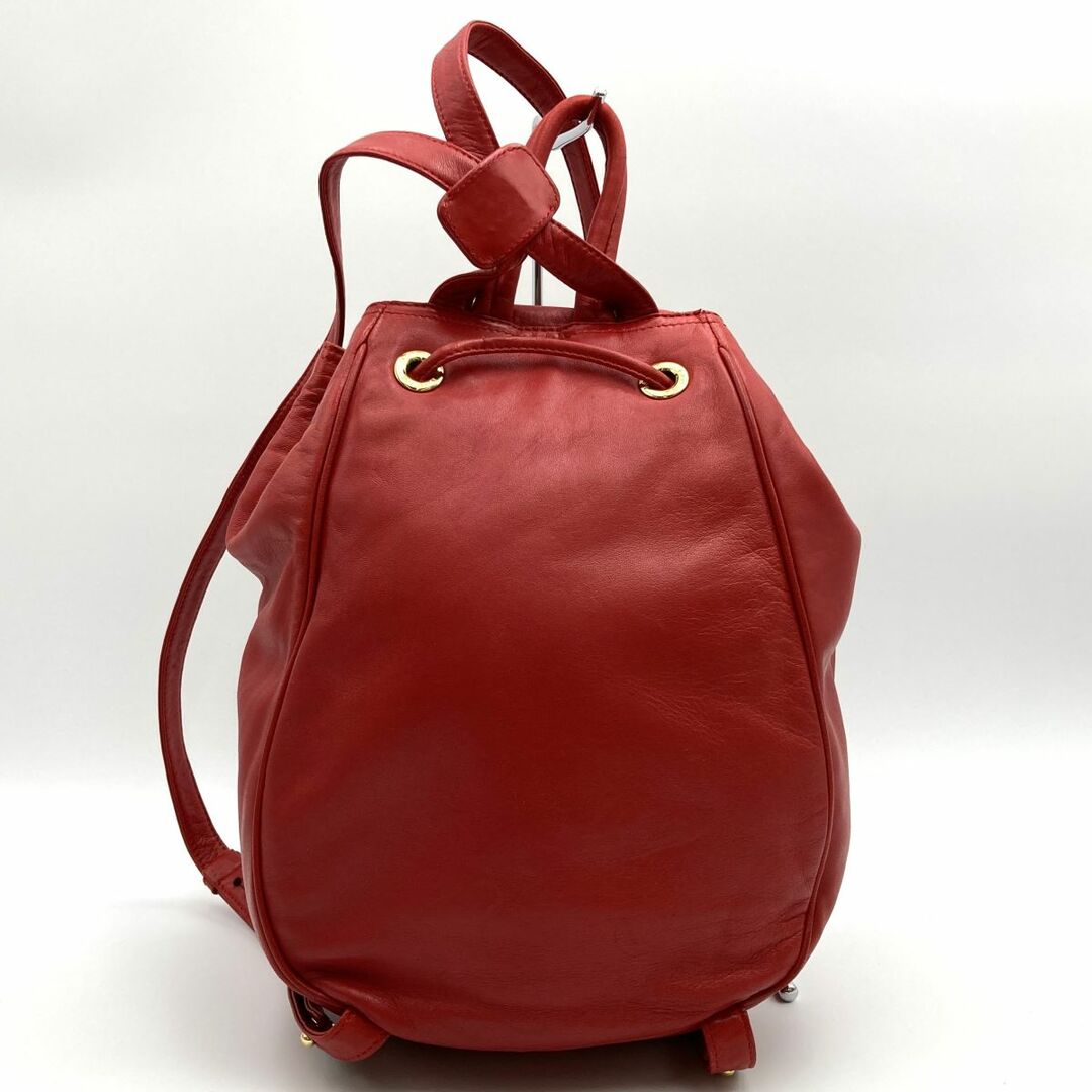 LOEWE - LOEWE ロエベ リュックサック デイパック バッグ レッド 赤