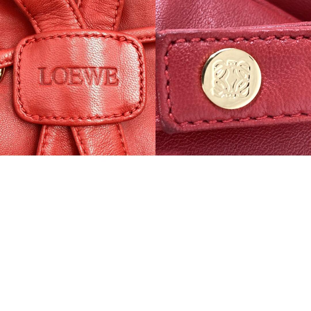 LOEWE - LOEWE ロエベ リュックサック デイパック バッグ レッド 赤
