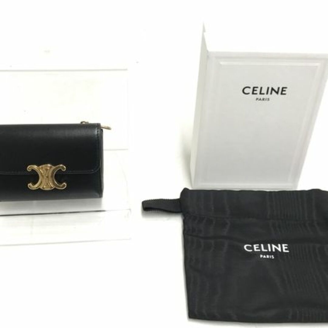 CELINE セリーヌ スモールウォレット トリオンフ 財布 レディース T7991908