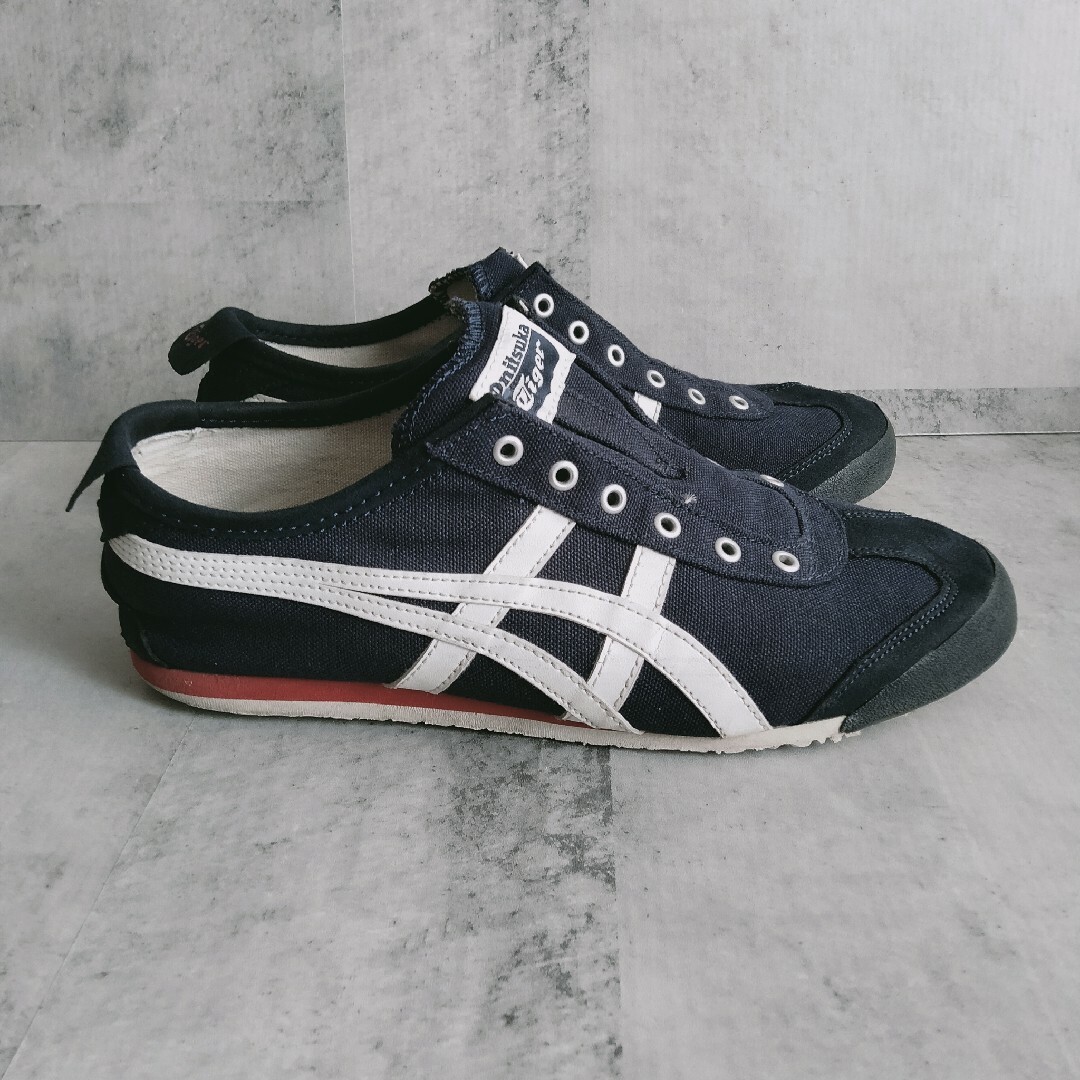 Onitsuka Tiger(オニツカタイガー)の【てんのん様専用】オニツカタイガー メキシコ66 スリッポン 25.0cm メンズの靴/シューズ(スリッポン/モカシン)の商品写真