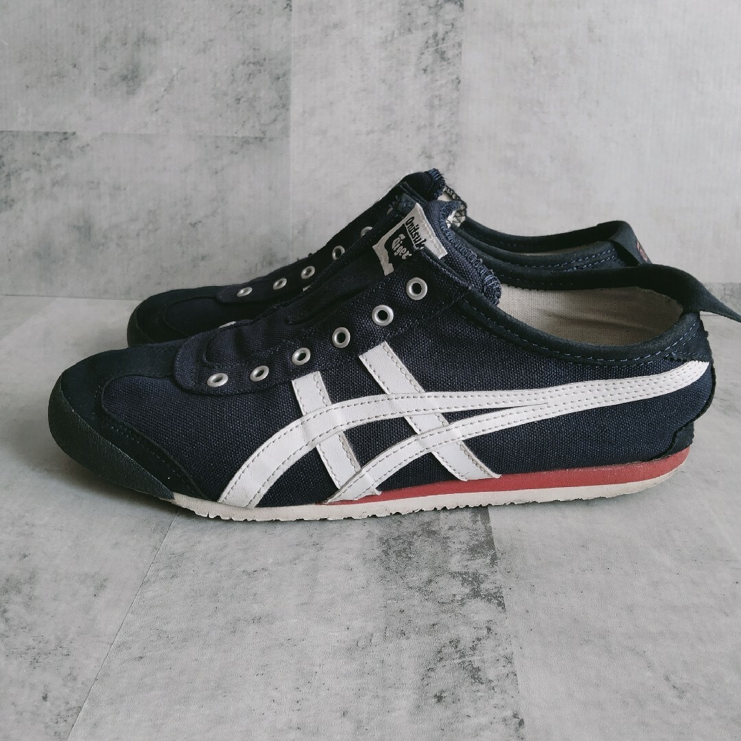 Onitsuka Tiger(オニツカタイガー)の【てんのん様専用】オニツカタイガー メキシコ66 スリッポン 25.0cm メンズの靴/シューズ(スリッポン/モカシン)の商品写真