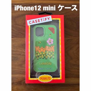 アイフォーン(iPhone)の【CASETiFY】ケースティファイ　iPhone12 mini PEANUTS(iPhoneケース)