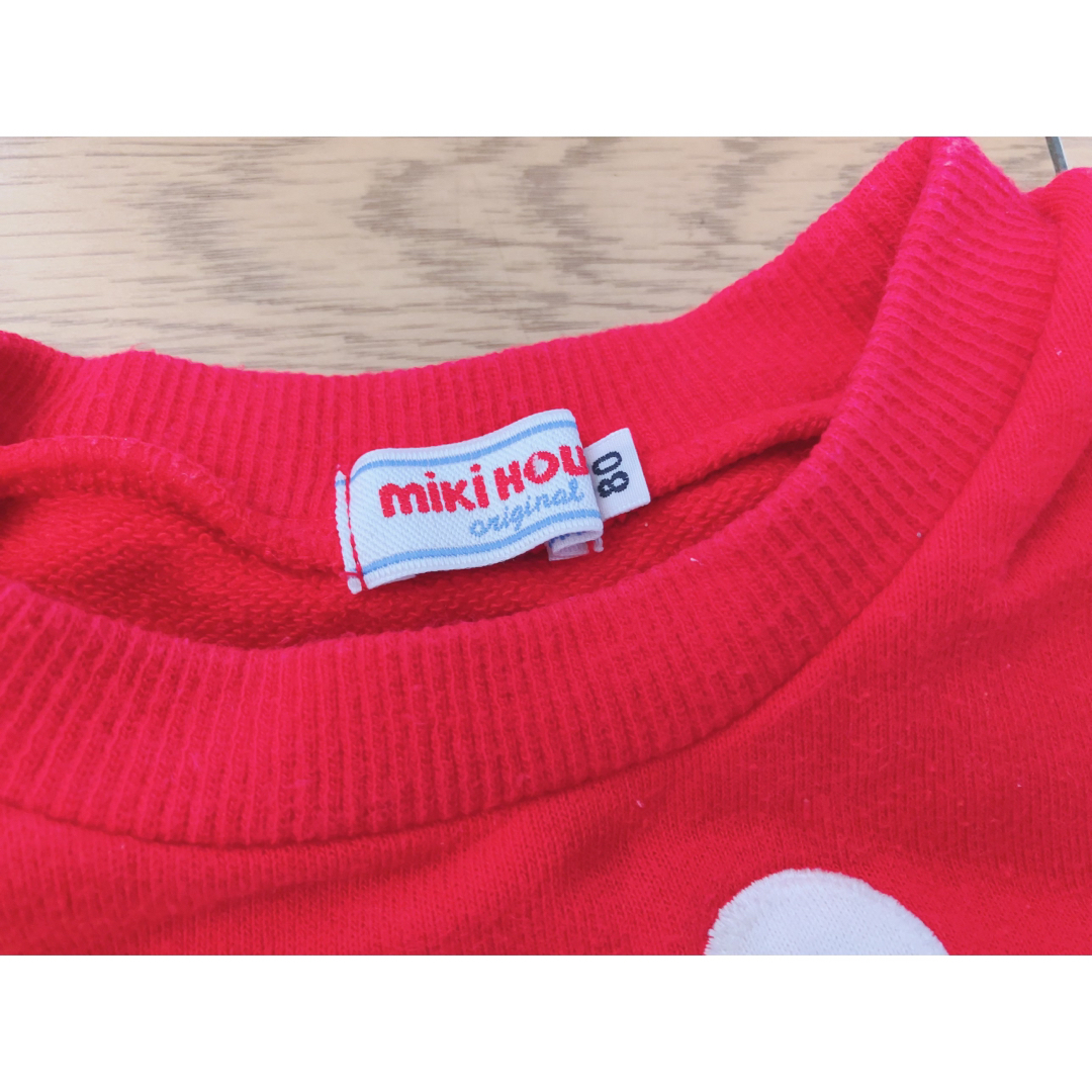 mikihouse(ミキハウス)のミキハウス　ベビー服80 キッズ/ベビー/マタニティのベビー服(~85cm)(シャツ/カットソー)の商品写真