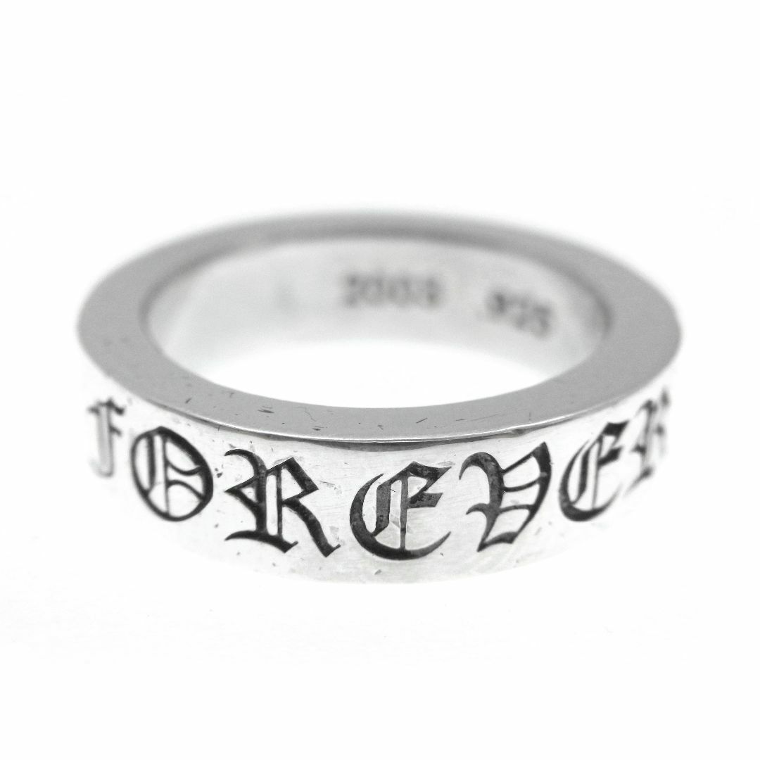 クロムハーツ CHROME HEARTS ■ 【 6mm SPACER FOREVER 】 6mm フォーエバー スペーサー シルバー リング s2010