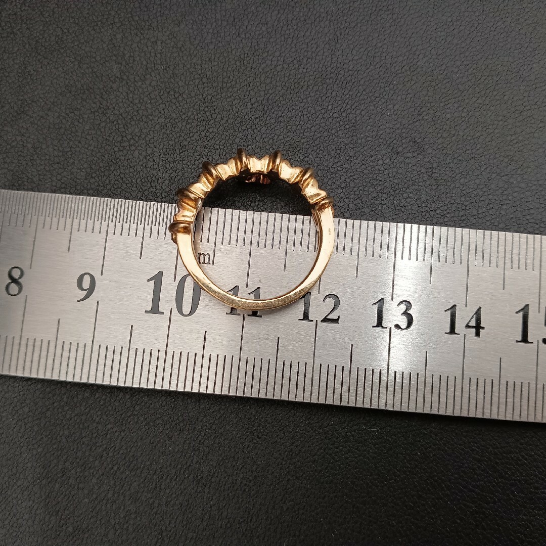 ete(エテ)の(C101039) ete 925 リング 指輪 13号 シルバー ゴールド レディースのアクセサリー(リング(指輪))の商品写真