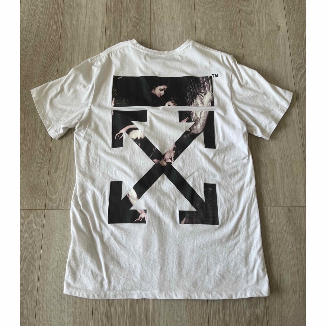 Off-White - オフホワイト tシャツの通販 by R's shop|オフ Off-White - オフホワイト tシャツの通販 by R's shop|オフ