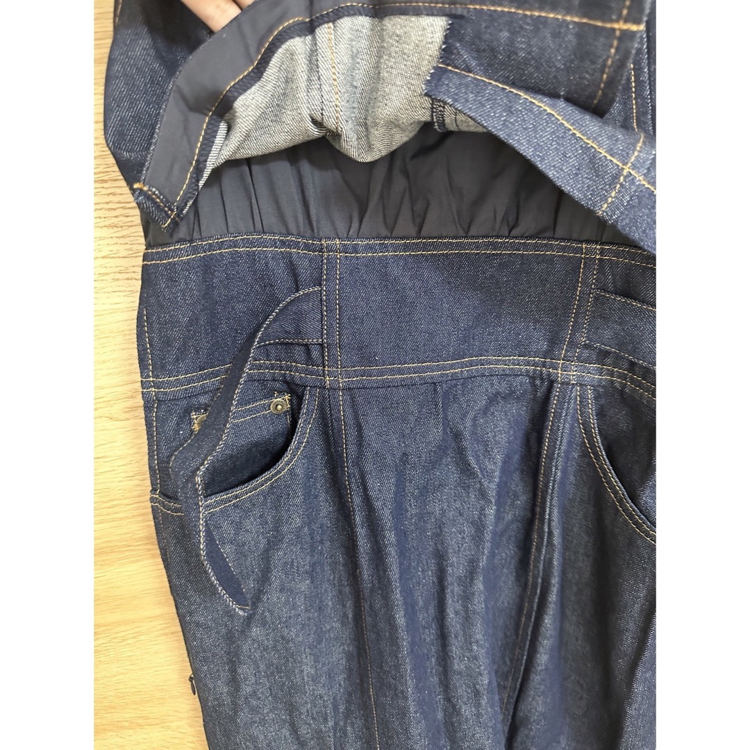 other(アザー)の【新品タグ付】hdxuly Slit Denim Dress デニムワンピース レディースのワンピース(ロングワンピース/マキシワンピース)の商品写真