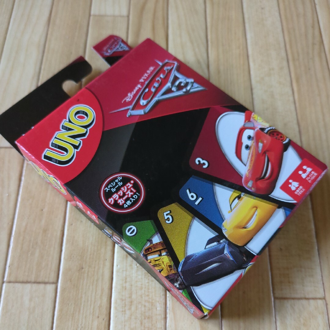 未開封・未使用　UNO　カーズ3 エンタメ/ホビーのテーブルゲーム/ホビー(トランプ/UNO)の商品写真