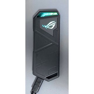 エイスース(ASUS)のROG SSDケース USB-C＋USB-A接続 ROG STRIX ARION(PCパーツ)