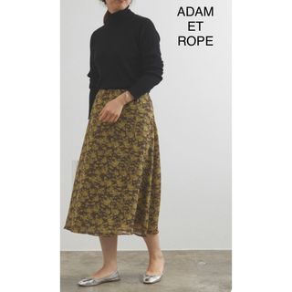 アダムエロぺ(Adam et Rope')のADAM ET ROPE ラップフレアスカート(ロングスカート)