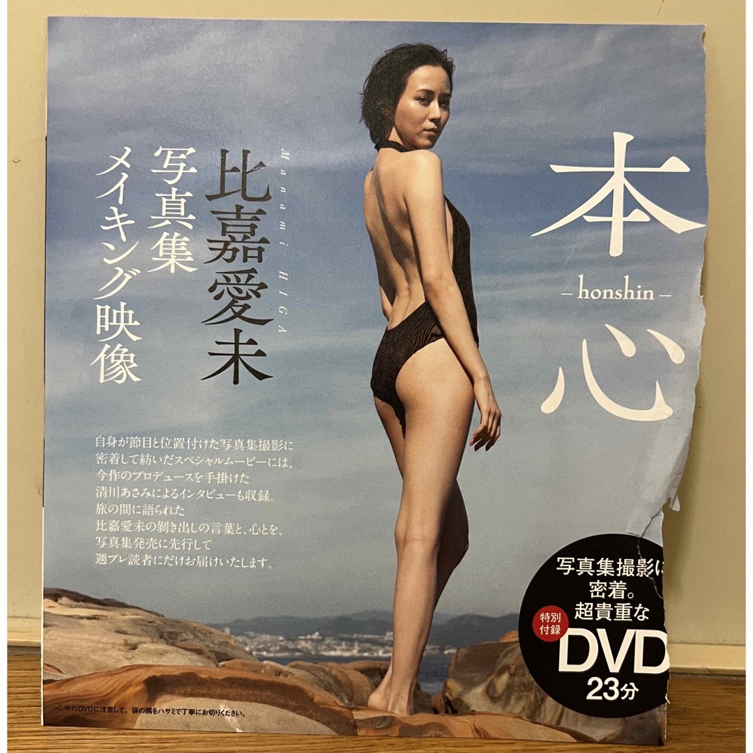 集英社(シュウエイシャ)の比嘉愛未 本心 週刊プレイボーイ DVD エンタメ/ホビーのDVD/ブルーレイ(アイドル)の商品写真