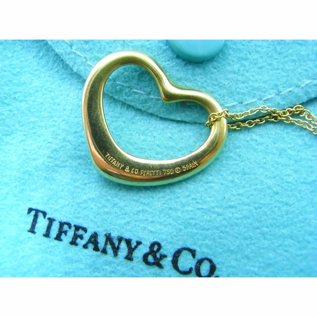 Tiffany & Co. - ティファニー K18（750） SPAIN オープンハート