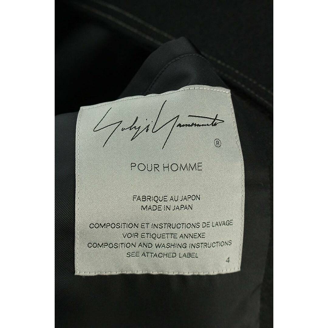 Yohji Yamamoto POUR HOMME(ヨウジヤマモトプールオム)のヨウジヤマモトプールオム  21AW  HX-J10-118 ホック留めジャケット メンズ 4 メンズのジャケット/アウター(その他)の商品写真