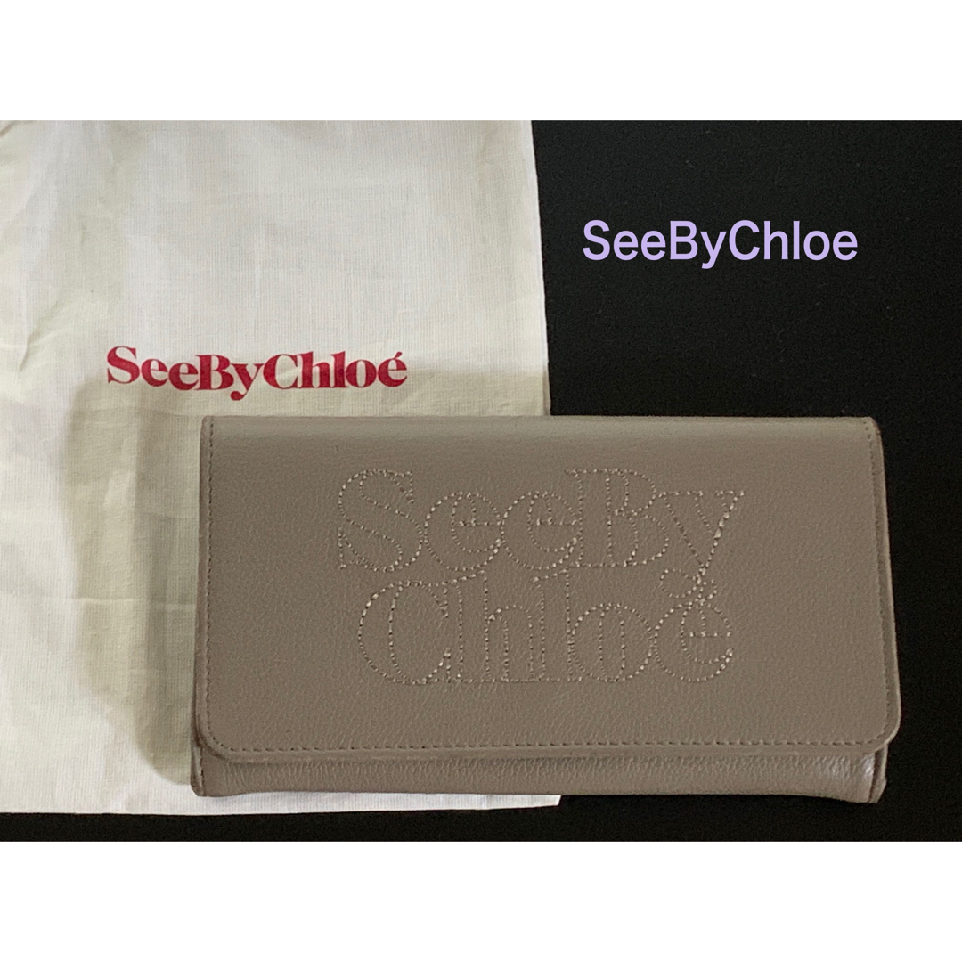 SEE BY CHLOE(シーバイクロエ)のSeeByChloe 長財布  レディースのファッション小物(財布)の商品写真