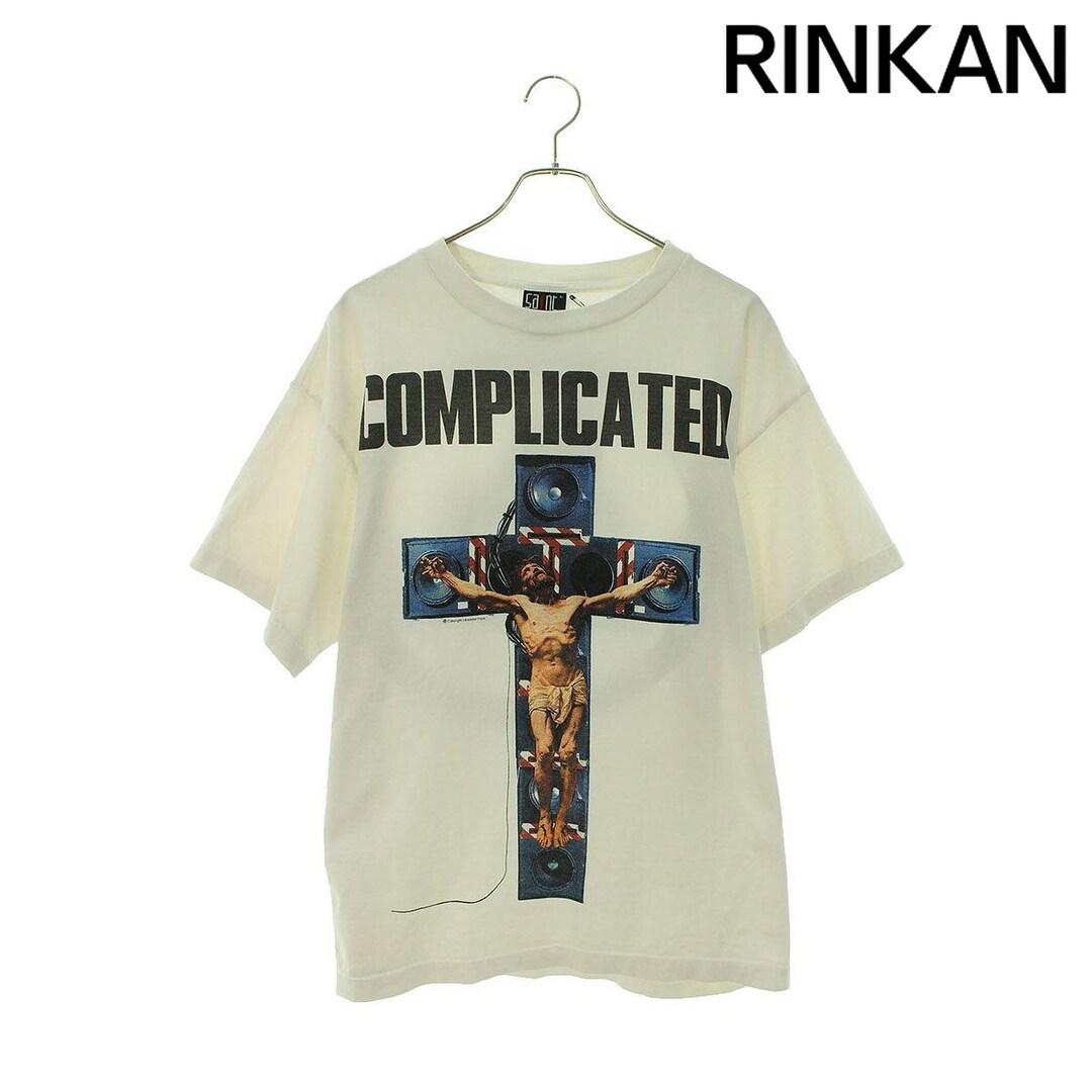 セントマイケル SAINT MICHAEL  SM-A23-0000-C18 COMPLICATEDプリントTシャツ メンズ L