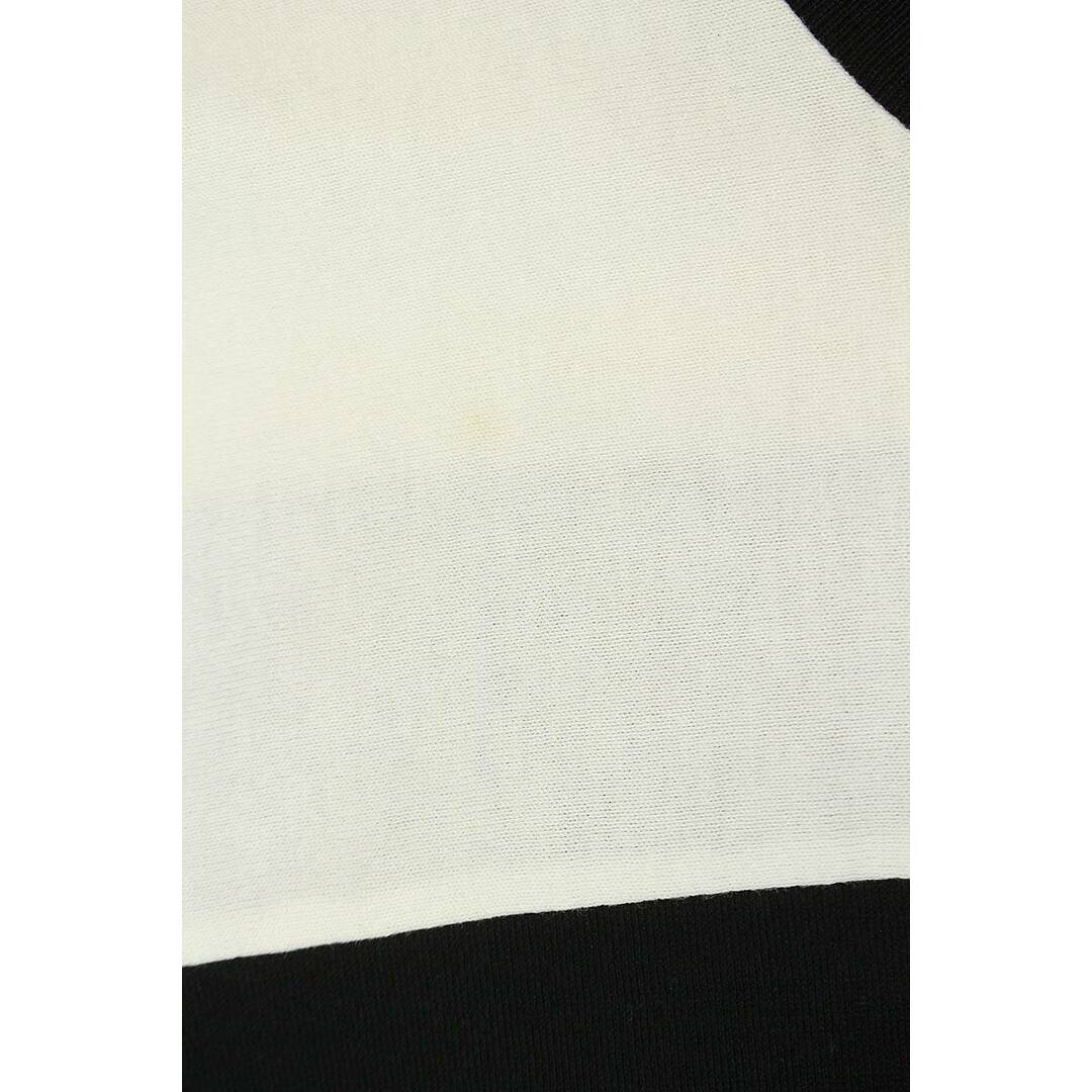 celine(セリーヌ)のセリーヌバイエディスリマン  21SS  2X839500O チェックプリントスタッズ付きバイカラールーズTシャツ メンズ XS メンズのトップス(Tシャツ/カットソー(半袖/袖なし))の商品写真