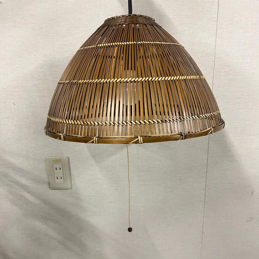 14307 アジアン照明 ランプ ラタン 和モダン 天井照明の通販 by 家具