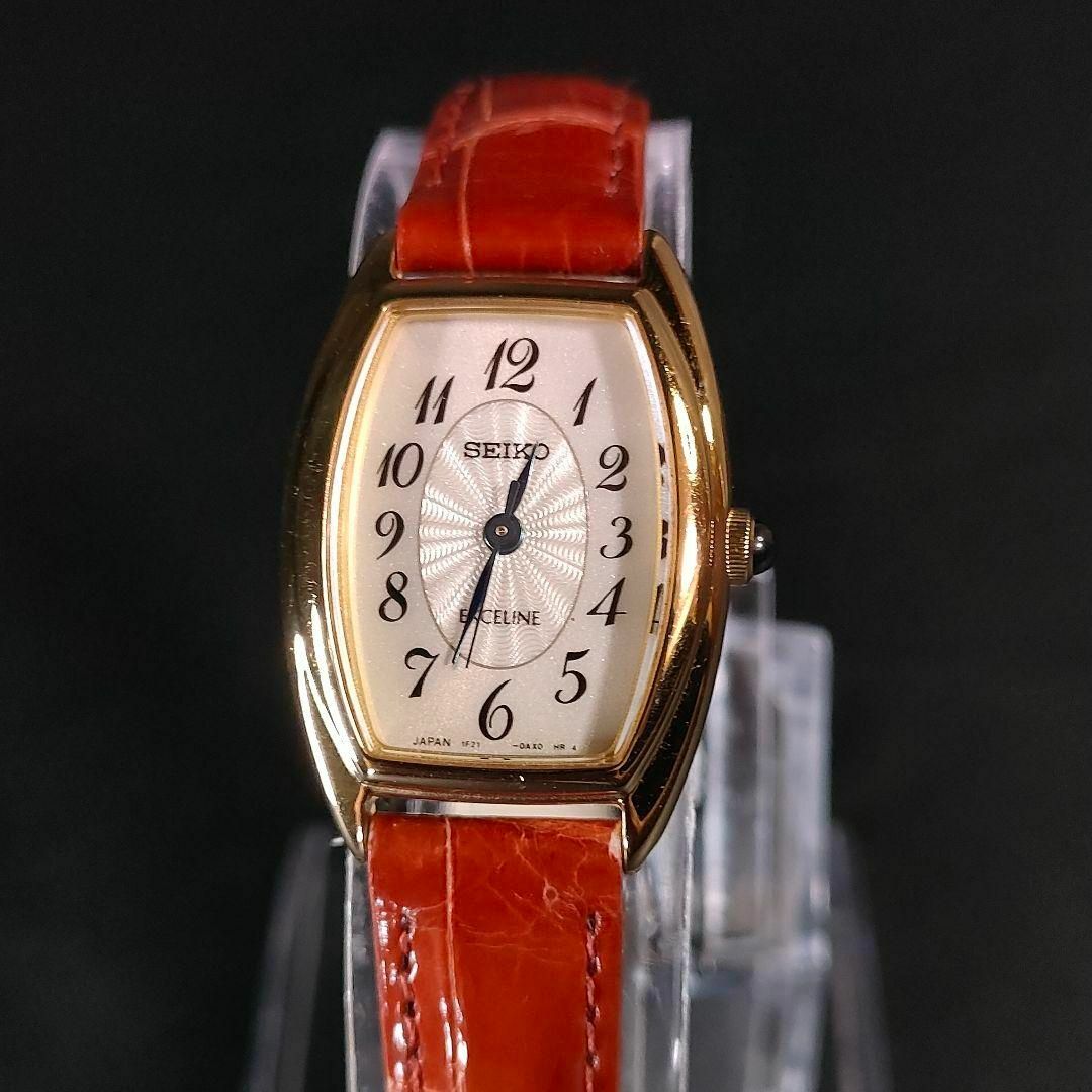 美品 SEIKO セイコー エクセリーヌ 14K 2320-5990 腕時計