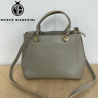 マルコビアンチーニ(MARCO BIANCHINI)のMARCO BIANCHINI 2wayレザーショルダーバッグ(ハンドバッグ)