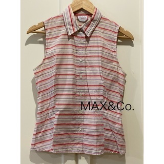 Max & Co. - MAX&Co. マックスアンドコー ノースリーブブラウスの通販