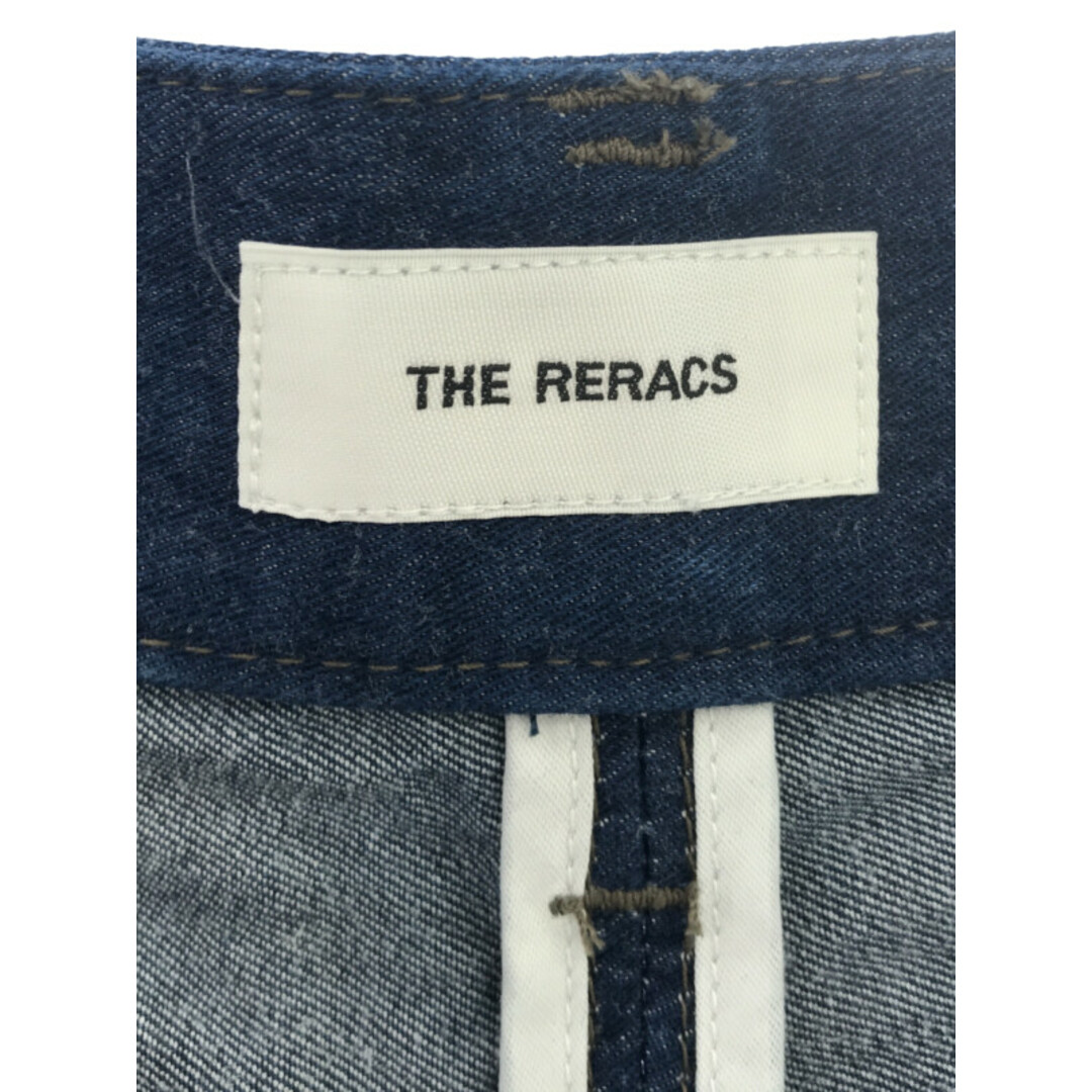 THE RERACS ザ リラクス 22SS テーパードタックデニムパンツ