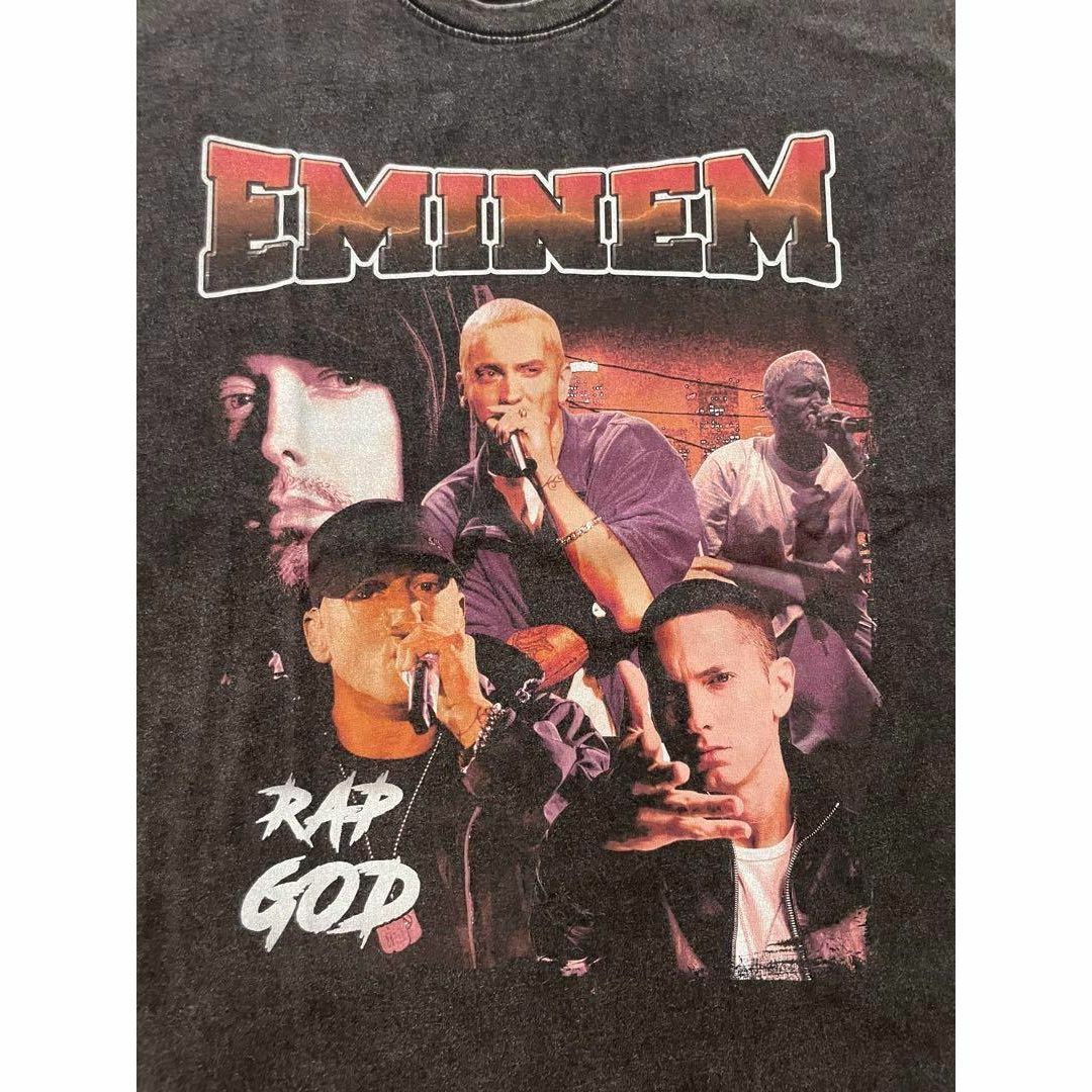 EMINEM　エミネム　RAP GOD　ヴィンテージ加工　レトロTシャツ　XXL